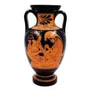Ancient Greek Red-Figure Amphora
