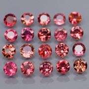 Stunning 3.46ct pink Tourmaline set