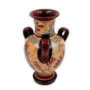 Ancient Greek Amphora of Poseidon and Athena