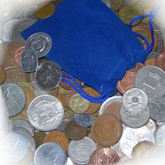 Collection of 50 Vintage World Coins