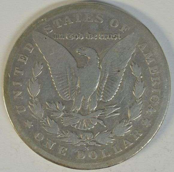 A Rare 1895-S Morgan Silver Dollar. Nice collectible circ