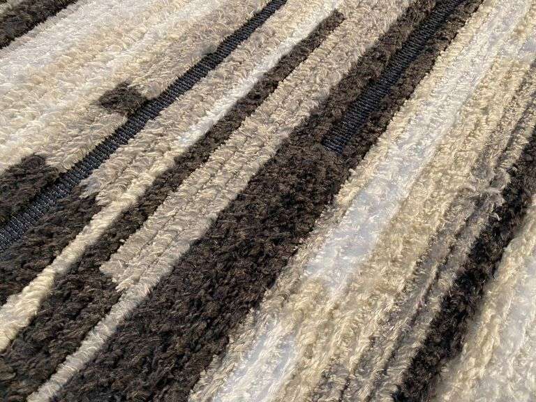 Super Soft Microfiber Modern Rug 6x8