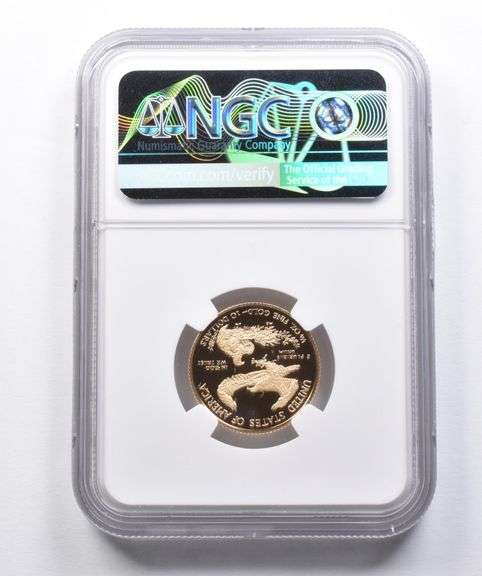 PF69 2021-W $10 American Gold Eagle T-1 2022 DC Mint HQ NGC