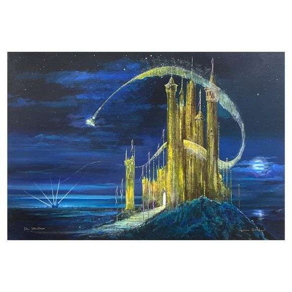 Gold Castle by Peter Ellenshaw
