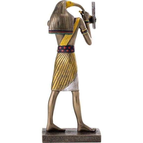 Symbol of Ancient Egyptian Wisdom in Premium Cold Cast Bronze Statue