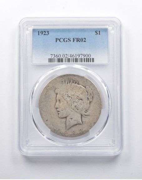FR02 1923 Peace Silver Dollar PCGS