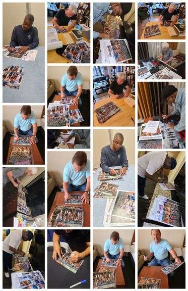 The Warriors Cast Autographed 8x10 Photo Exact Proof ACOA