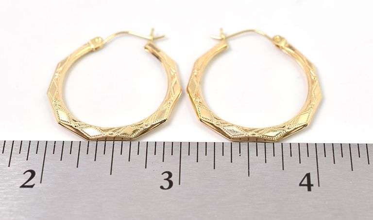 Ecstatic 14K Yellow Gold Earrings