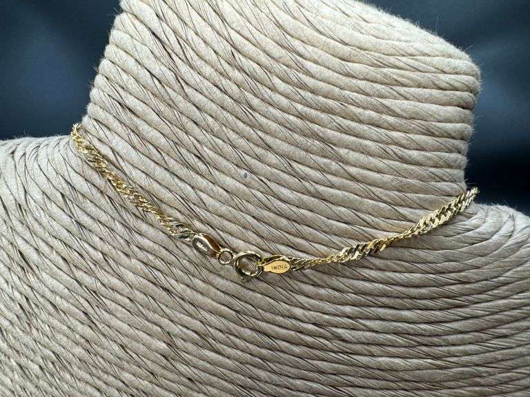 Sterling Silver 925 3mm Singapore Twist 3mm Bracelet Anklet 10"