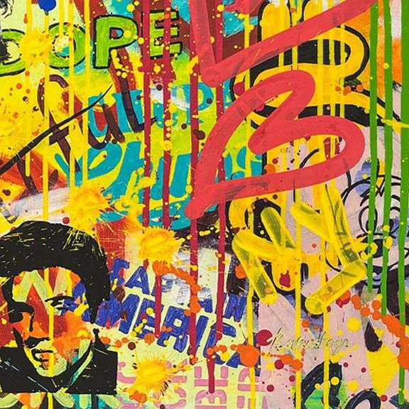 Dali's Mustache by Nastya Rovenskaya