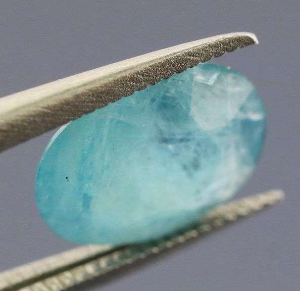 Rare 1.38ct sea blue unheated Grandidierite