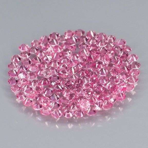 135 pieces! 2ct pink Sapphire set