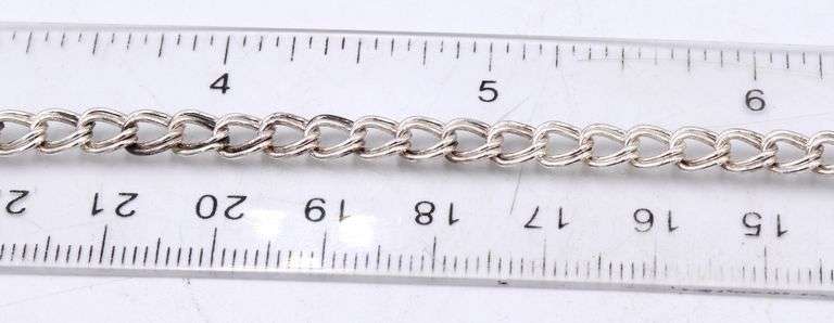 Group lot of vintage 925 sterling silver bracelets