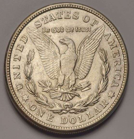 2021-S Morgan Silver Dollar, Circulated.