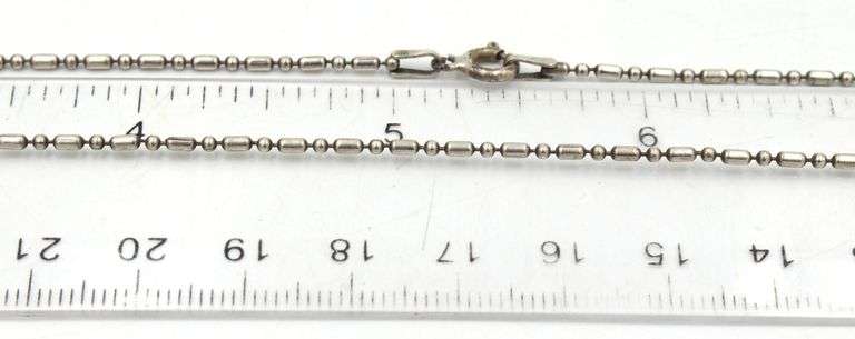 Group lot of Vintage 925 sterling silver chains