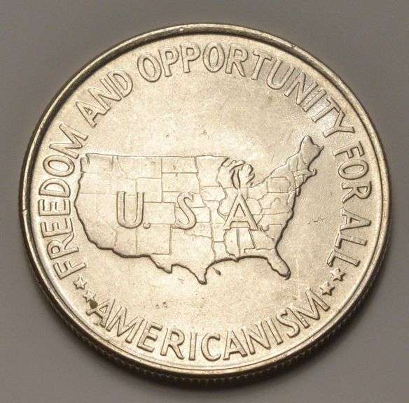 1952 George Washington Carver Commemorative Silver Half Dollar, BU.