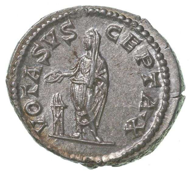 197-217 AD Ancient Roman Silver Denarius Caracalla