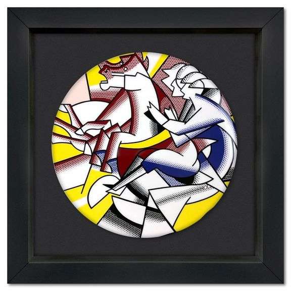 The Red Horseman by Roy Lichtenstein