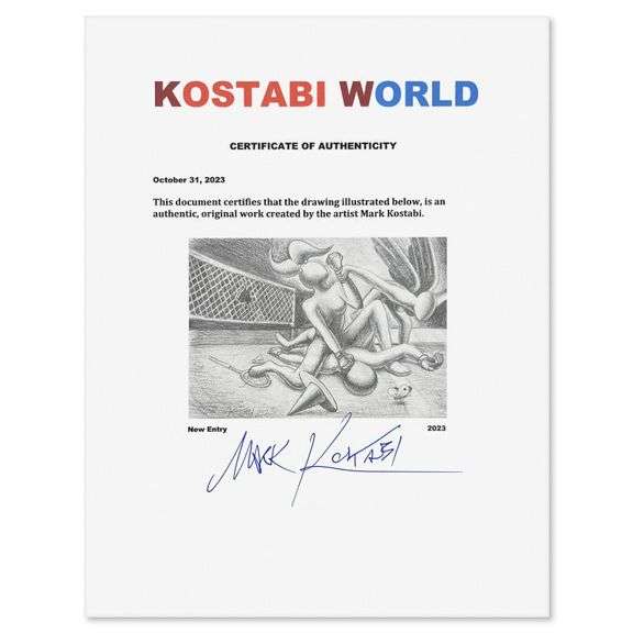 New Entry by Paul Kostabi