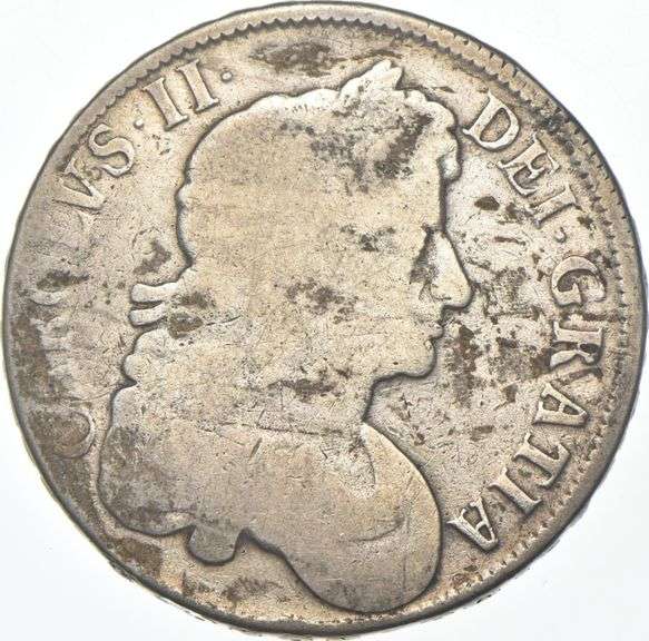 1677 United Kingdom 1 Crown Great Britain