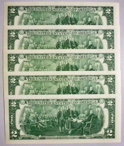 (10) Superb Crisp 2017A $2 Star Notes San Francisco-Consecutive!