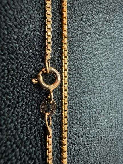 22k Rose Gold Plated Sterling Silver Box Chain 1.5mm Genuine Solid 925 Italy Classic New Necklace 30