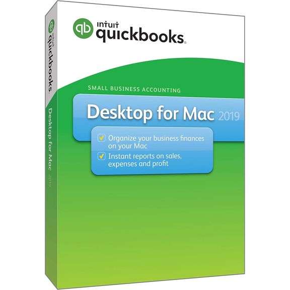 Vintage QuickBooks Desktop For Mac 2019 [Mac Disc]