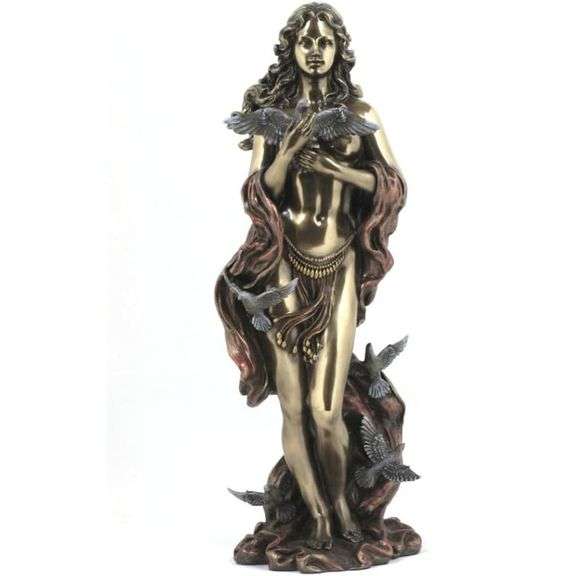 Real Bronze Elegance Aphrodite Goddess of Love