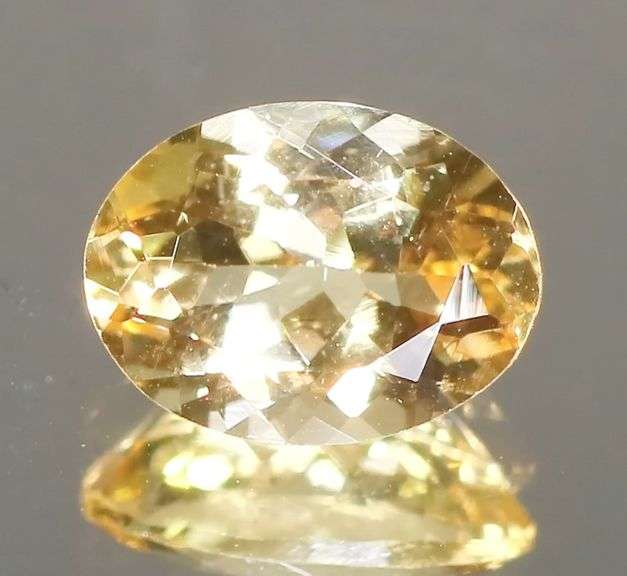 Real untreated Golden Beryl weighing 1.14 carats
