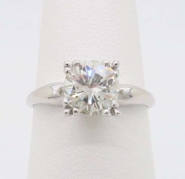 Vintage 1.45CT Solitaire Diamond Ring