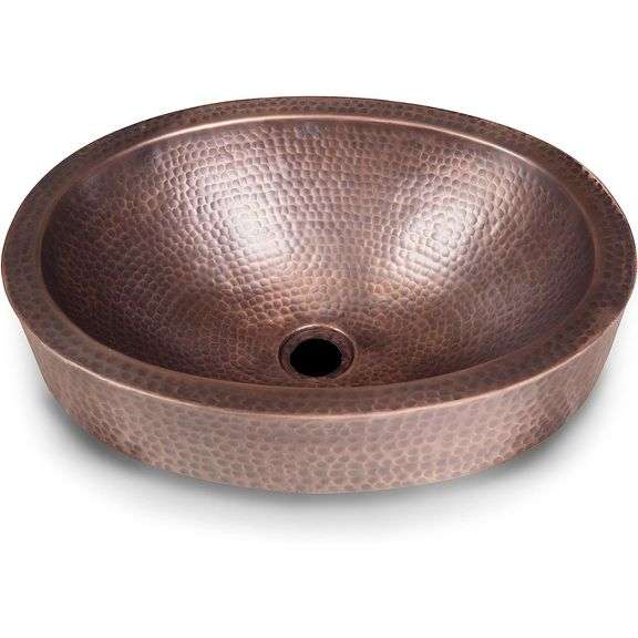Handcrafted Pure Copper Vanity Sink