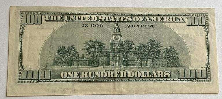 $100 1995 Missaligned FR Note