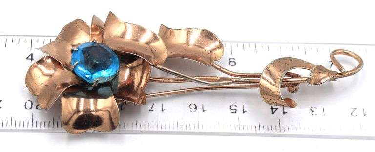 Group lot of vintage 925 sterling silver brooches