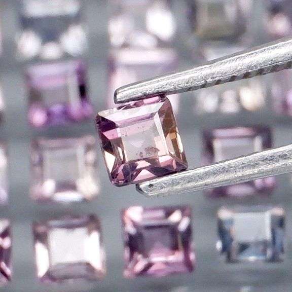 Dazzling 3.32ct set of UNHEATED Songean Sapphires