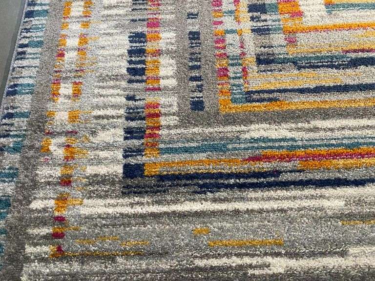 Colorful Modern Design Rug 6x8