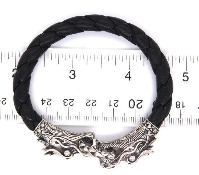 John Hardy Legend Naga double Dragon head bracelet