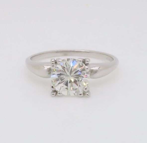 Vintage 1.45CT Solitaire Diamond Ring