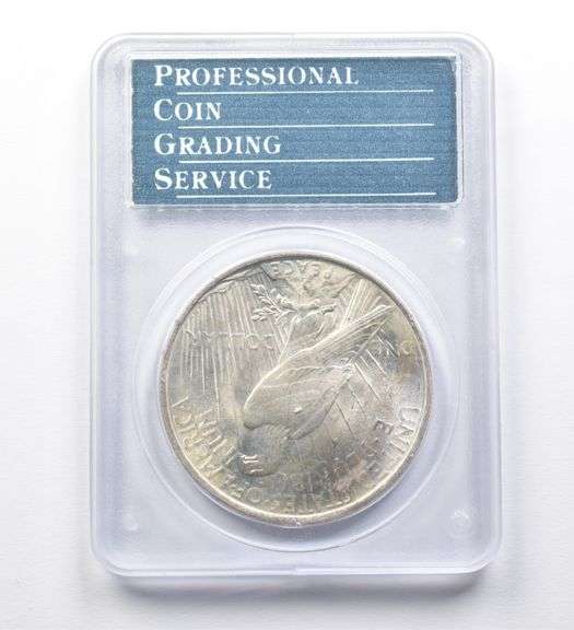 1923 Peace Silver Dollar MS64 PCGS Rattler
