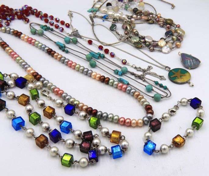 Big group lot of costume Jewelry
