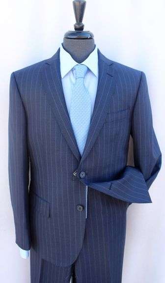 An Eye Catching Slim Fit Suit By Galante, Made In Italy