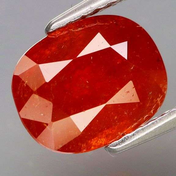 Rich 3.50ct red orange natural Spessartite Garnet