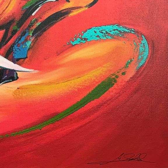 Coloured Bull by Alfred Gocke