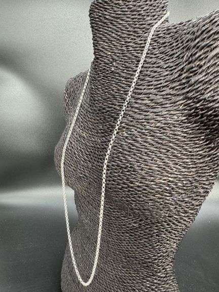 Sterling Silver Rolo Chain 3.1mm Solid 925 Italian Cable Link New Necklace 30"