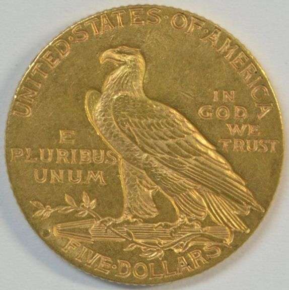 LOVELY SCARCER BU 1914-D US $5 INDIAN GOLD PIECE