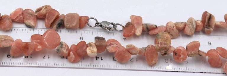Group lot of 9 gemstone beads necklaces