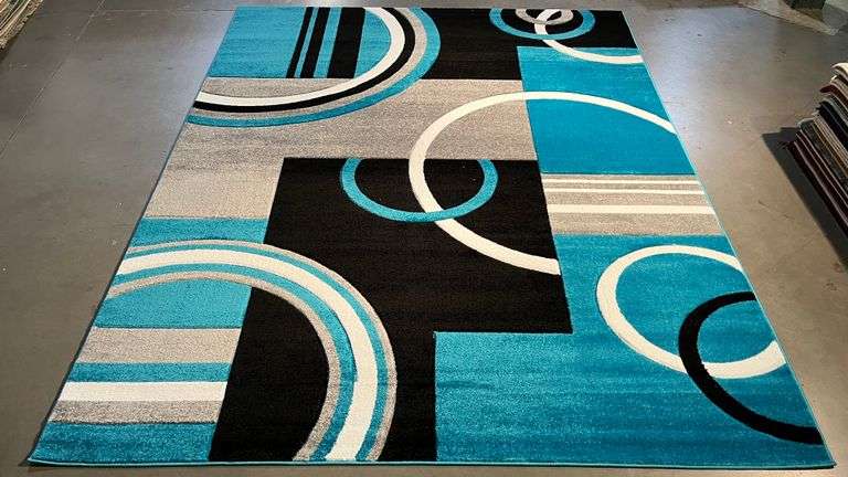 Exquisite Modern Carved Rug 6x8