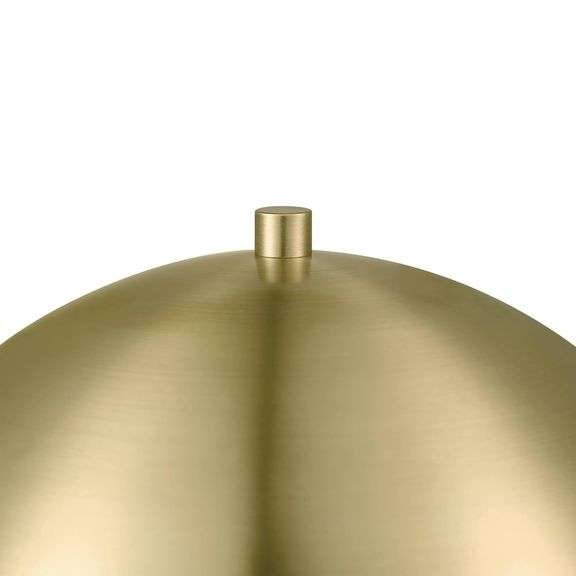 Vintage 1950s Globe Table Lamp