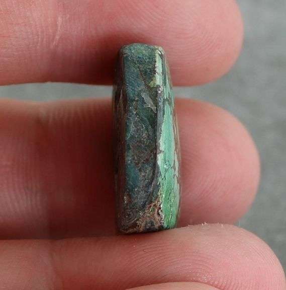 Lovely 24.86ct well marbled blue green Turquoise