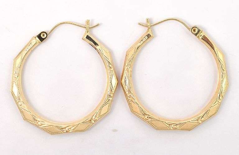 Ecstatic 14K Yellow Gold Earrings