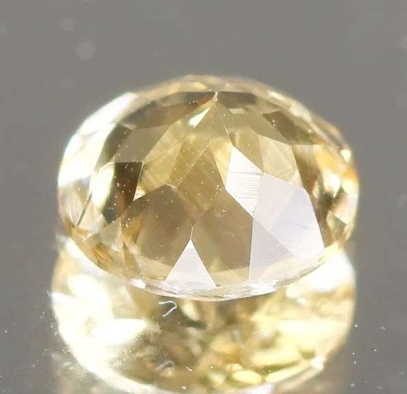Awesome .63ct Heliodor Beryl solitaire